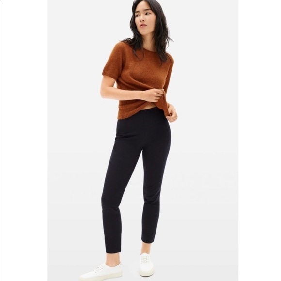 Everlane The Side-Zip Stretch Cotton Work Pant, Size 14 - Picture 1 of 12
